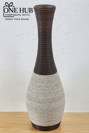A premium decorative flower vase designed for luxury hampers, festive gifting, and upscale office or